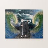 信頼のパズルのステップ ジグソーパズル (横)