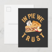 信頼のピエ ファニー ユニーク ピエ フォール ラバーズ ギフト インビテーションポストカード (正面/裏面)