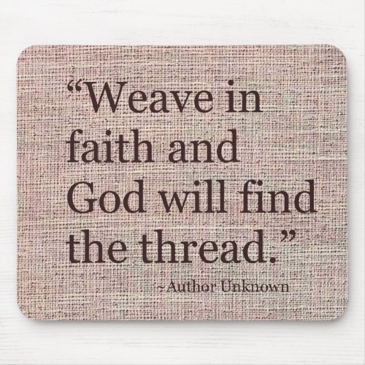 信頼のマウスパッドの織り方 マウスパッド (正面)