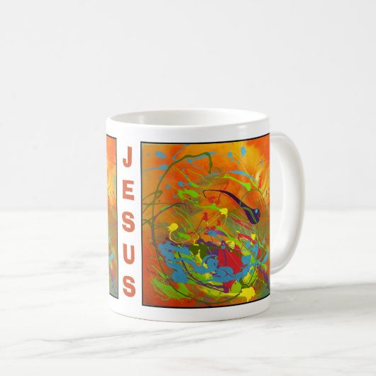 信頼のマグ コーヒーマグカップ (正面右)