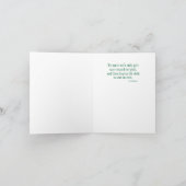 信頼のメッセージカードのベビーのKatydidの跳躍 カード (内部)