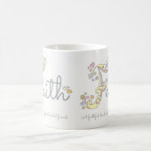 信頼の一流の意味装飾的なFモノグラムのマグ コーヒーマグカップ (中央)