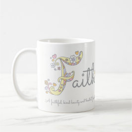 信頼の一流の意味装飾的なFモノグラムのマグ コーヒーマグカップ