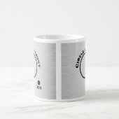 信頼の円の外の コーヒーマグカップ (中央)