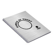 信頼の円の外の ノートブック (右側)