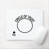 信頼の円 マウスパッド (マウス)