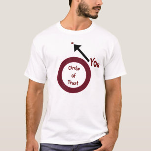 信頼の円 Tシャツ