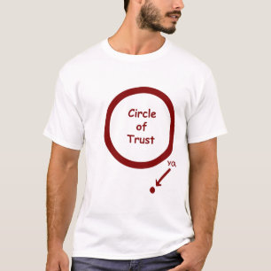 信頼の円 Tシャツ