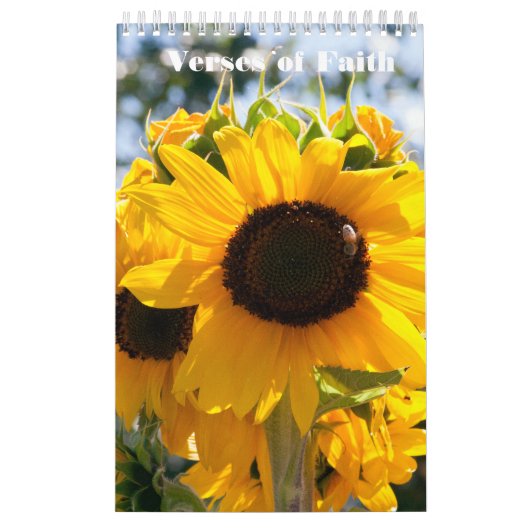 信頼の写真撮影のカレンダーの詩 カレンダー (カバー)