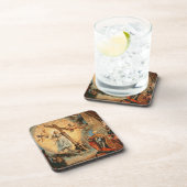 信頼の前にひざまずいている総督Grimani コースター (右側)