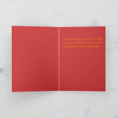 信頼の哀悼カード カード (内部)