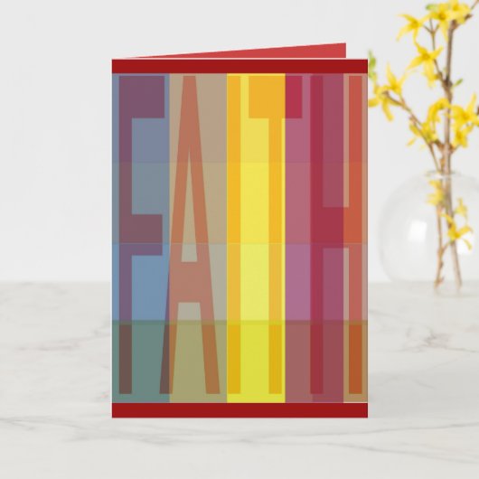 信頼の哀悼カード カード (黄色い花)