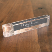 信頼の守り神 デスクネームプレート (側面)