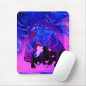 信頼の希望及び慈善のピット・ブル乱用された犬 マウスパッド (マウス)