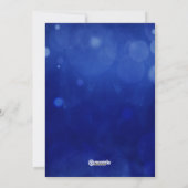 信頼の希望愛クリスマスの鳩の写真カード シーズンカード (裏面)