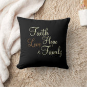 信頼の希望愛家族-枕 クッション (ブランケット)