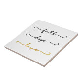 信頼の希望愛 タイル (側面)