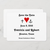 信頼の希望愛|保存日付 セーブザデート (正面/裏面)