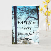 信頼の挨拶状 カード (黄色い花)