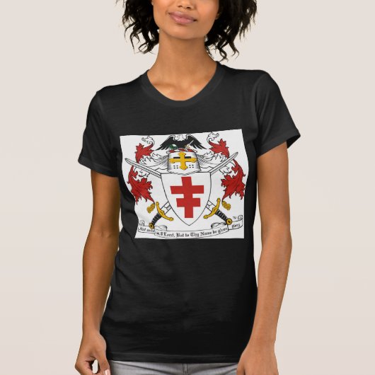 信頼の擁護者はTEMPLARの紋章をナイト爵に叙します Tシャツ (正面)