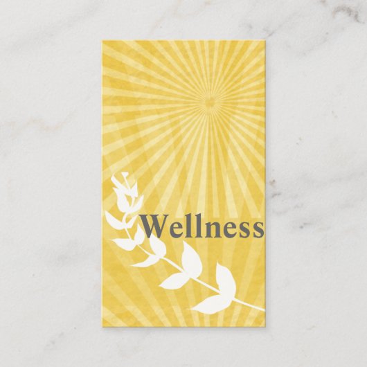 信頼の日が差すこと日曜日は精神的な宗教を放射します 名刺 (正面)