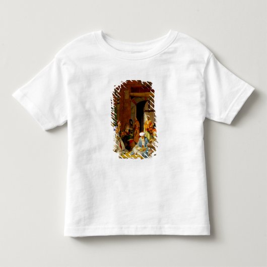 「信頼の祈りの言葉は病人」を、のために救い、 トドラーTシャツ (正面)