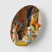 「信頼の祈りの言葉は病人」を、のために救い、 ラウンド壁時計 (傾斜)