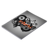 信頼の落書きの芸術 ノートブック (左側)