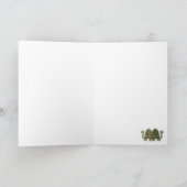 信頼の誕生日の挨拶の浮遊 カード (内部)