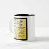 信頼の跳躍 ツートーンマグカップ (正面左)