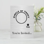 信頼の輪の外にいるあなた 招待状 (スタンド正面)