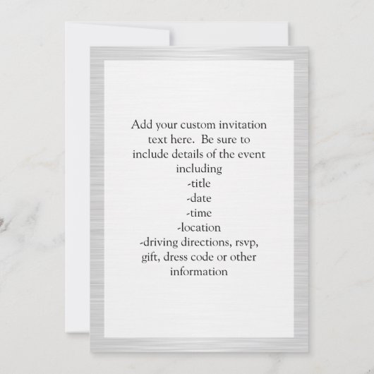 信頼の輪の外にいるあなた 招待状 (裏面)