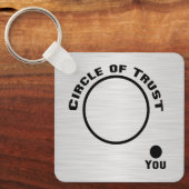 信頼の輪の外 キーホルダー (正面)