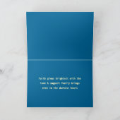 信頼のAGLOW挨拶状 カード (内部)