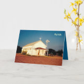 信頼のAGLOW挨拶状 カード (黄色い花)