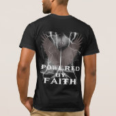 信頼のTシャツによって動力を与えられる Tシャツ (裏面)