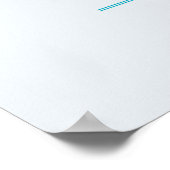 信頼やる気を起こさせる引用文ポスター ポスター (角)