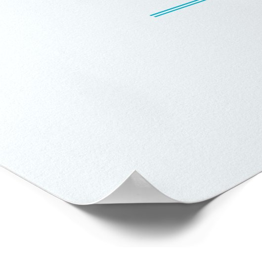 信頼やる気を起こさせる引用文ポスター ポスター (角)