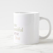 信頼をインスパイア ジャンボコーヒーマグカップ (右)