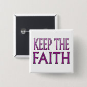 信頼を保って下さい 缶バッジ (正面&裏面)