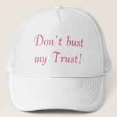 信頼を裏切らないおもしろい キャップ (正面)