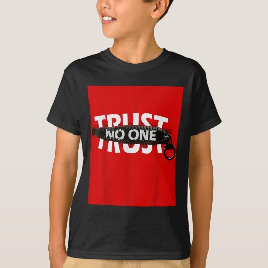 信頼グラフィックティクールーやる気を起こさせる – 現状 Tシャツ (正面)