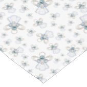 信頼任意パターンコラージュのクリスマスの天使 テーブルクロス (アングル)