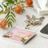 信頼希望および愛バラ キーホルダー (側面)