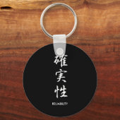 信頼性 – 角実成 キーホルダー (正面)