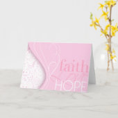 信頼愛希望 カード (黄色い花)