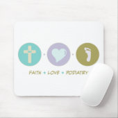 信頼愛Podiatry マウスパッド (マウス)