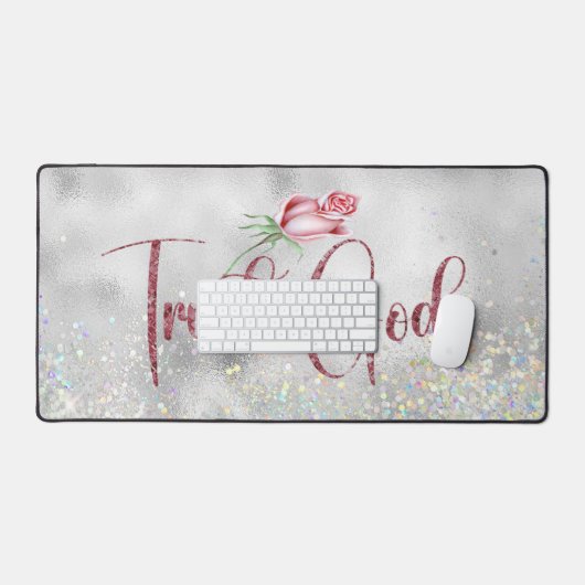 信頼感動的神引用文 デスクマット (キーボード&マウス)