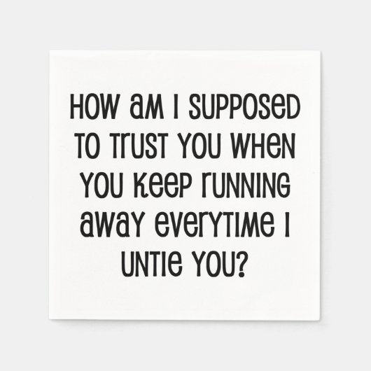 信頼 スタンダードカクテルナプキン (正面)