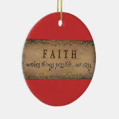 信頼 セラミックオーナメント (右)